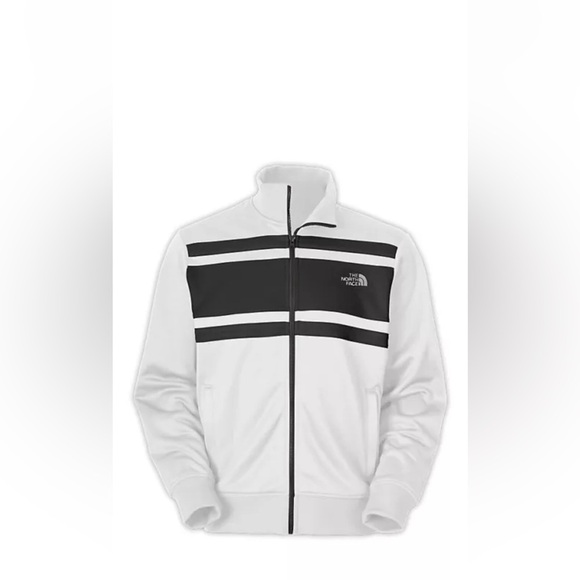 The North Face Steady Start Track Jacket TNF White/Asphalt Grey Men's Medium - Picture 7 of 9